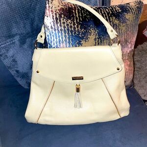 Onna Ehrlich Ivory Leather Bag with Gold Hardware

Absolutely Gorgeous Bag!
NWOT